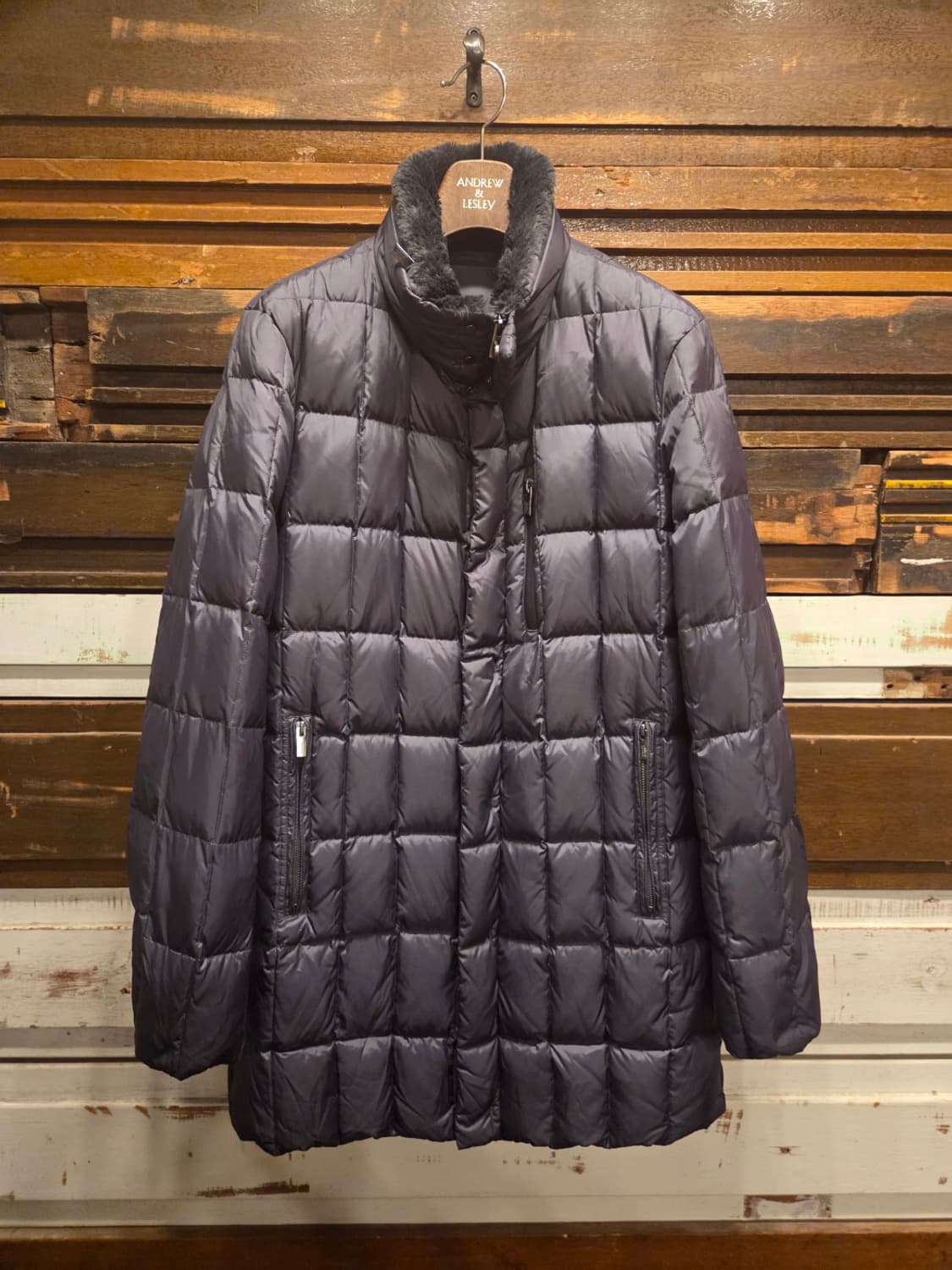 아르마니 꼴레지오니 구스다운코트 상품이미지1