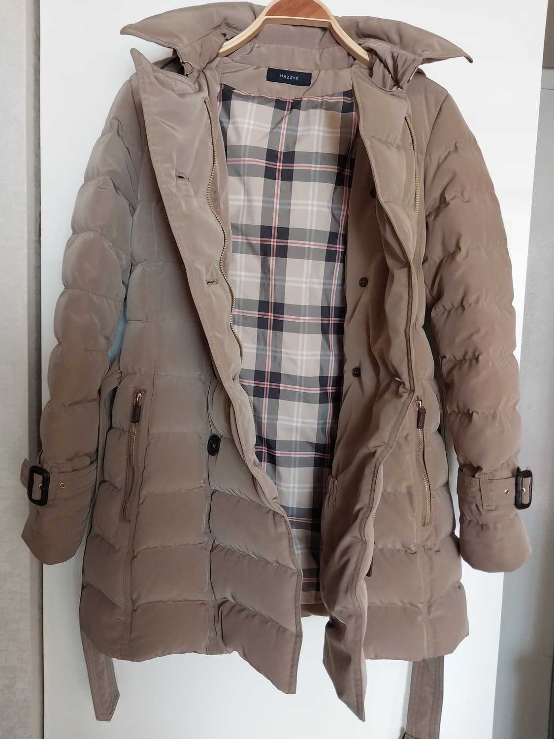 헤지스 구스다운 패딩 상품이미지2