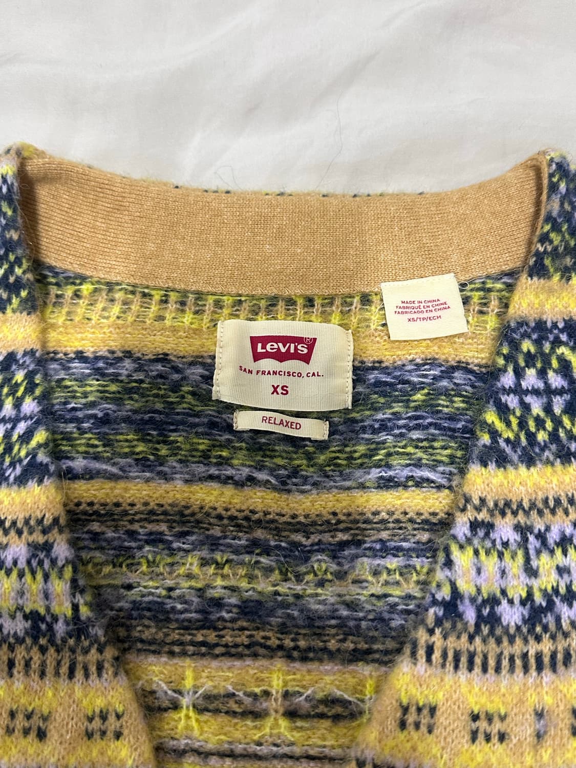 리바이스 코잇 박시 가디건 상품이미지2