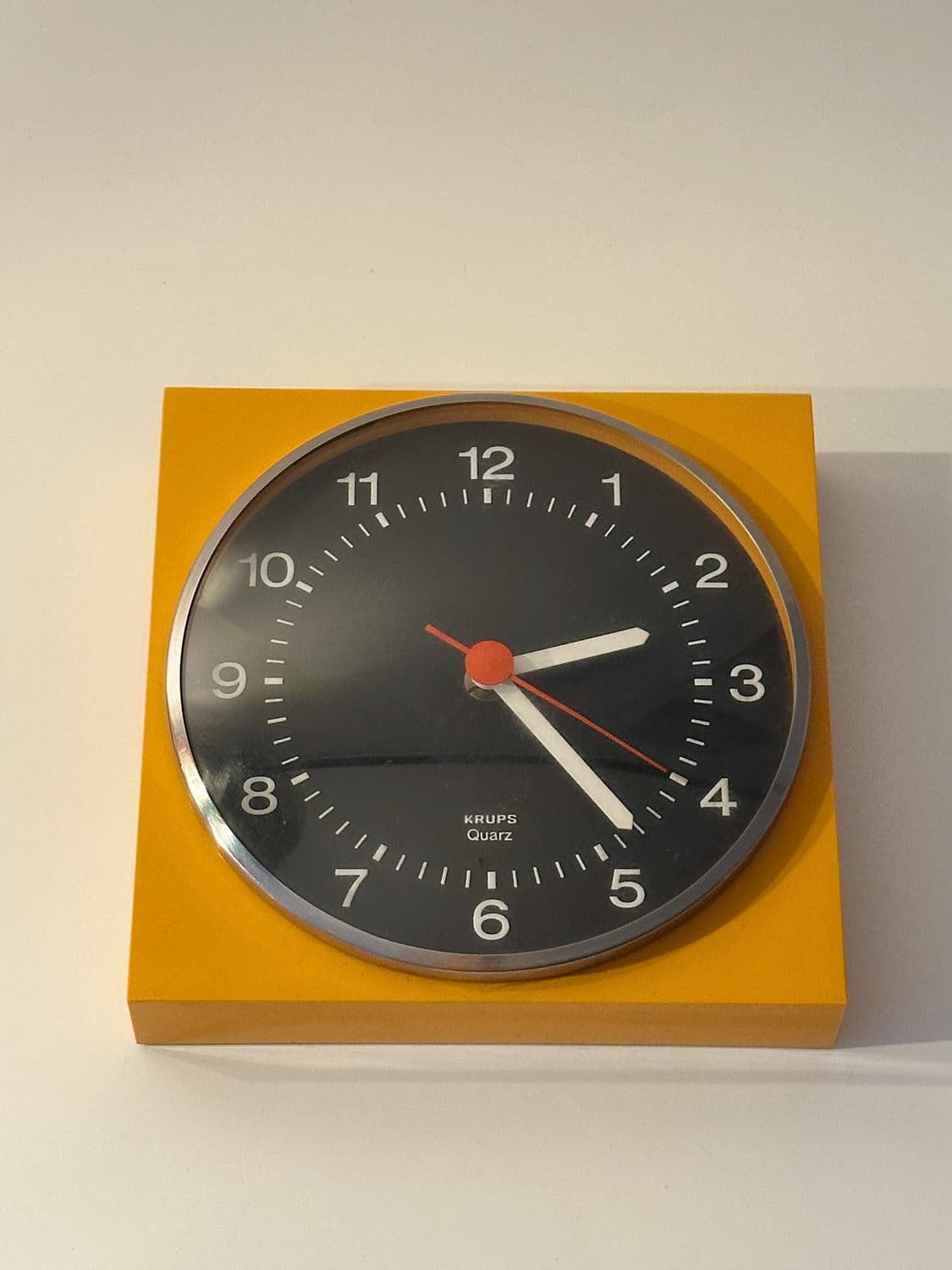 70’s 독일 Krups 벽 시계 월 클락 미드센츄리 빈티지 상품이미지3