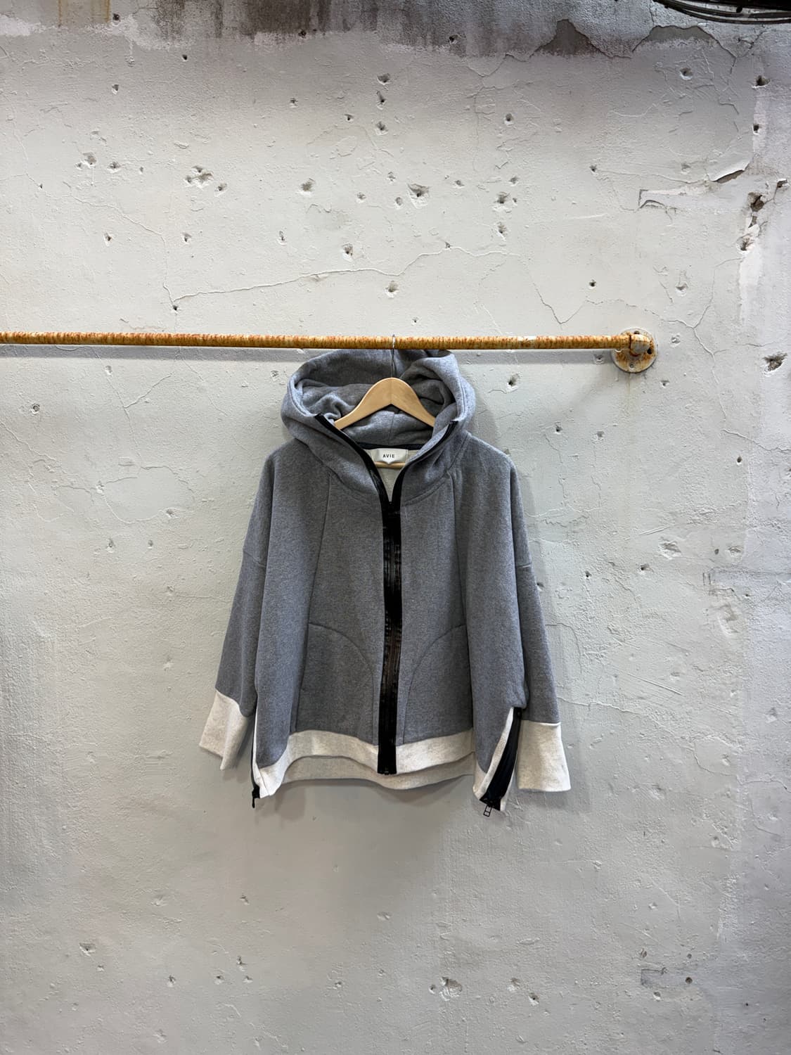 avie 오버핏 후드파카 상품이미지4