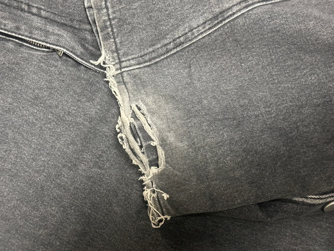 더콜디스트 모먼트 TCM canton denim pants (black) 상품이미지3