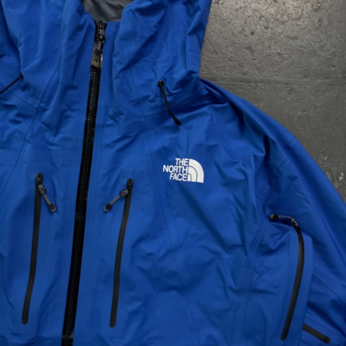 100 노스페이스 써밋시리즈 바람막이 블루 상품이미지2
