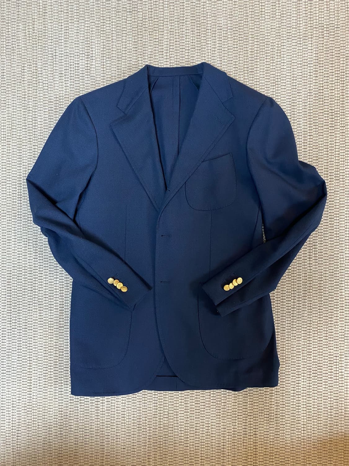 루니포르메 버드아이 금장 블레이져 상품이미지1