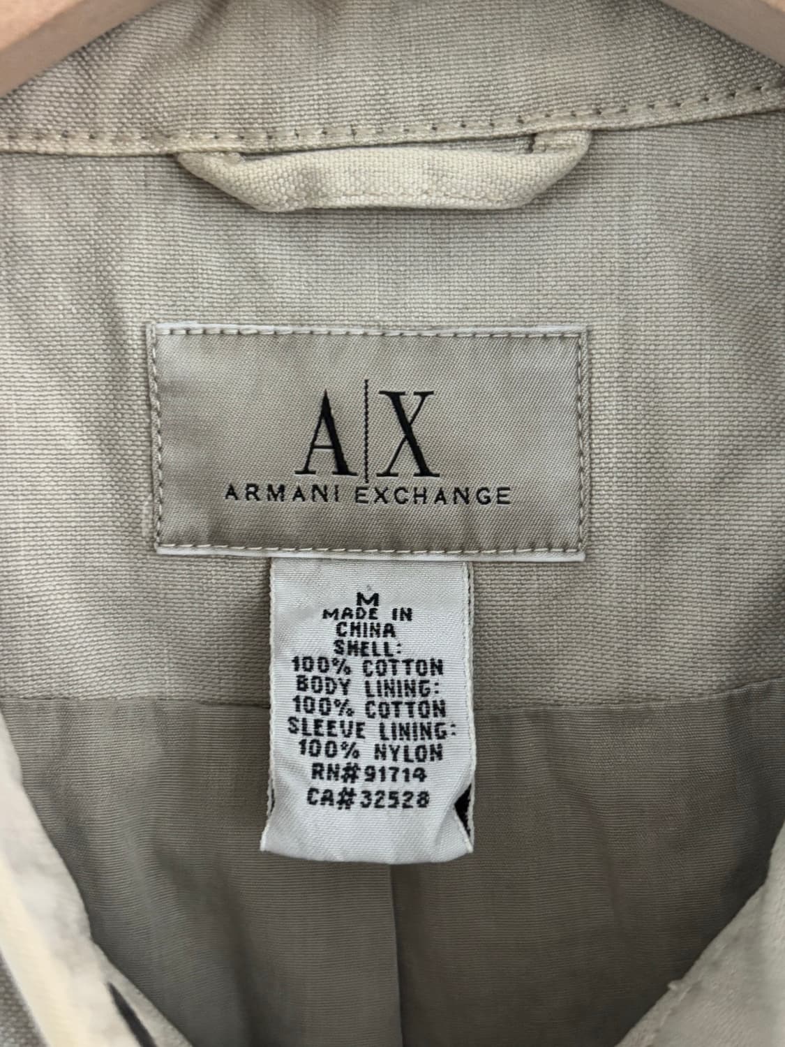Armani Exchange 아르마니 익스체인지 파이핑 바이커 자켓  상품이미지9