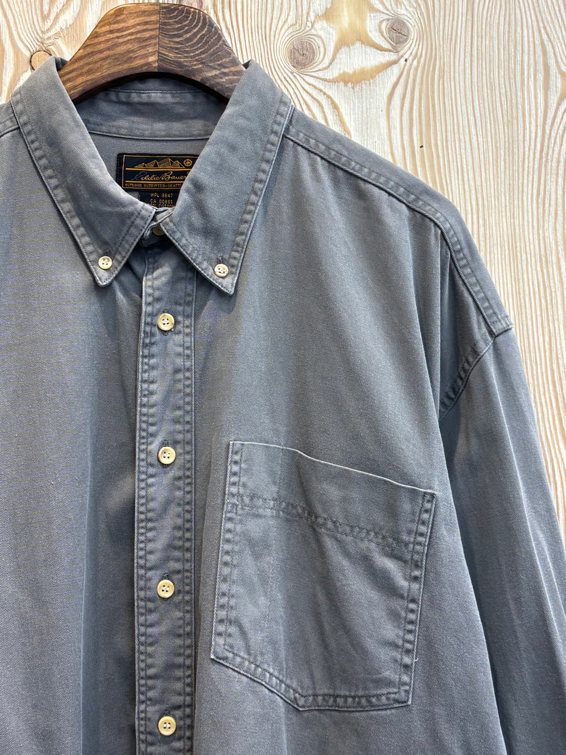 90s 에디바우어 원포켓 셔츠 상품이미지4