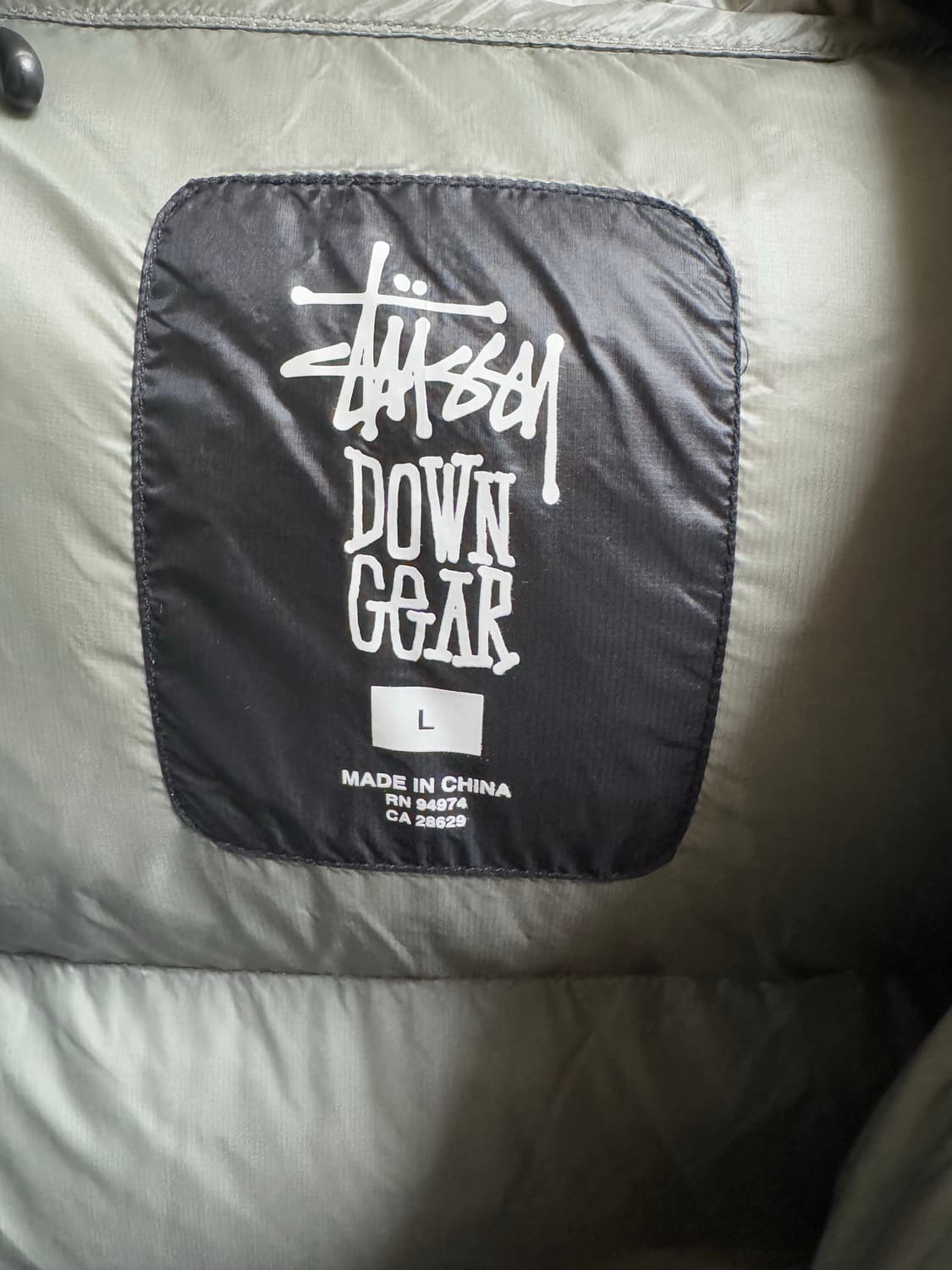 스투시 립스탑 패딩 L 상품이미지3