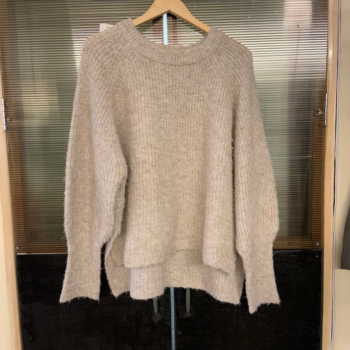 일본 빈티지 베이지 니트 상품이미지1