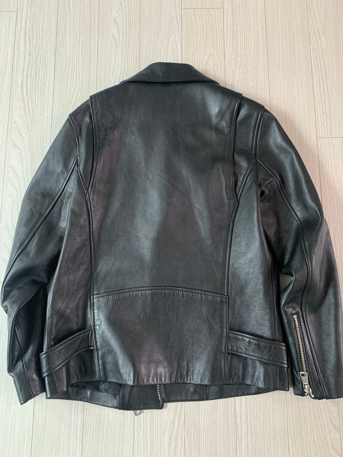 official.637 천연 양가죽 라이더 자켓 상품이미지7