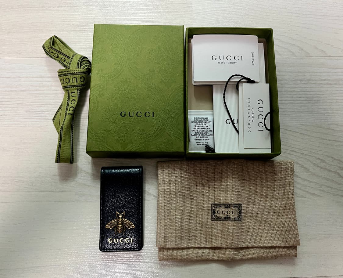 (GUCCI) 구찌 애니멀리어 머니클립 판매합니다. 상품이미지1