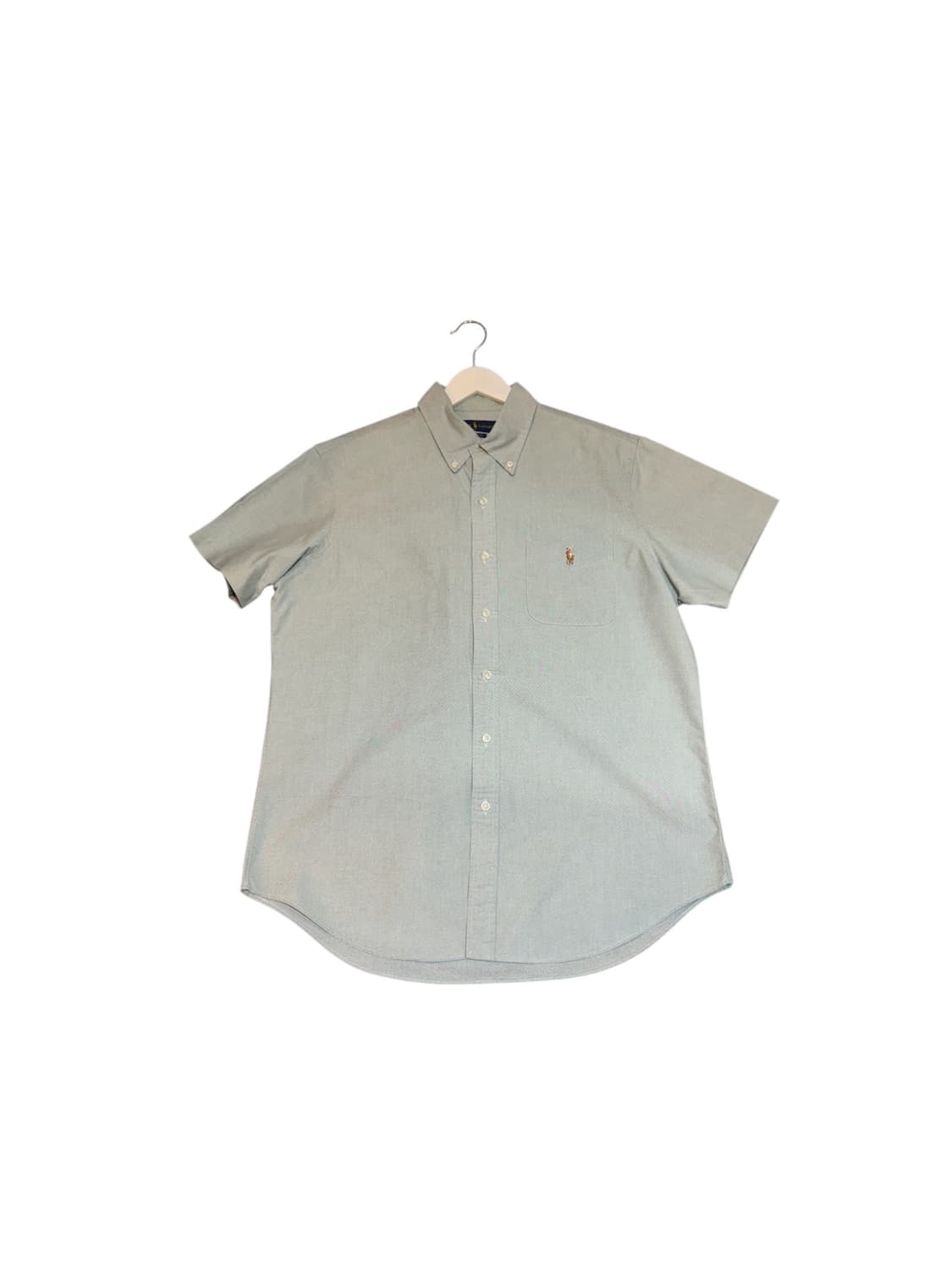 폴로 랄프로렌 옥스포드 셔츠 반팔 L사이즈 상품이미지1