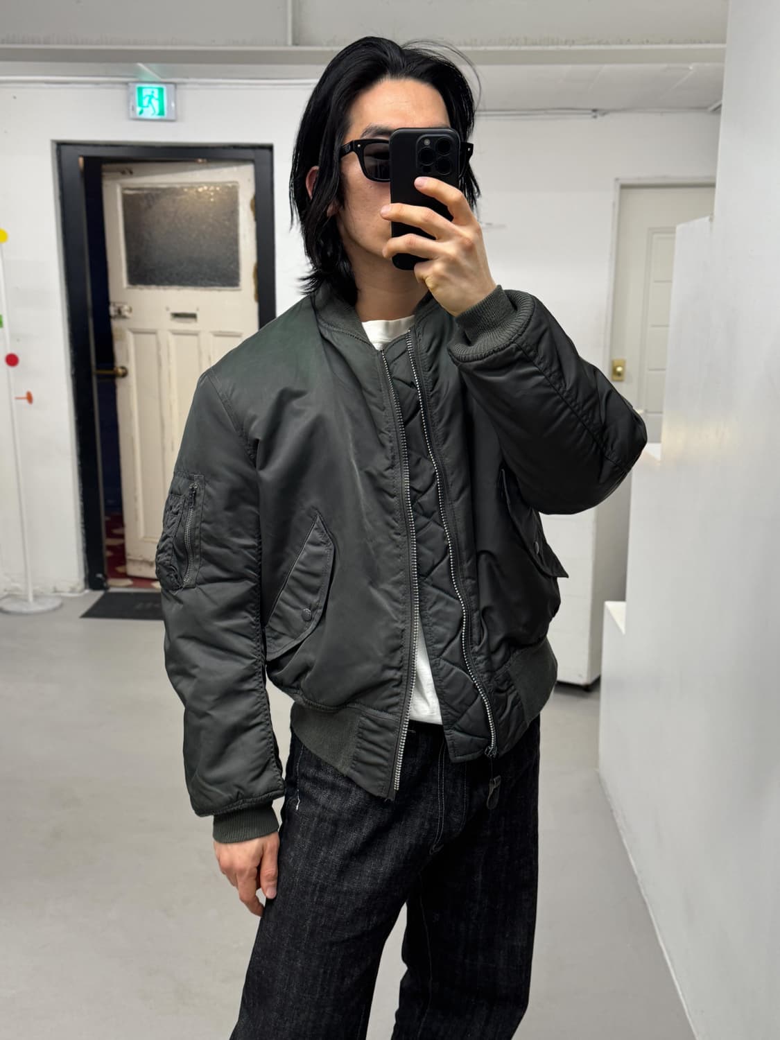 90년대 알파인더스트리 MA1 상품이미지7