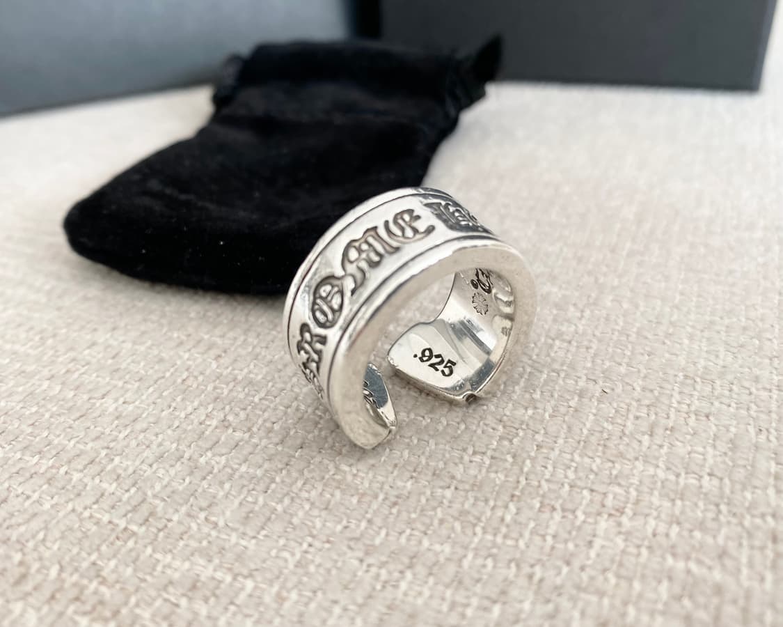 크롬하츠 스크롤 라벨링 말발굽 18호 (17~19호) 상품이미지5