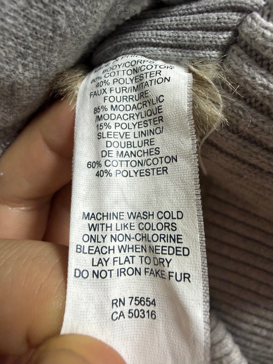 아베크롬비 울프죠 퍼 후드 집업 상품이미지4