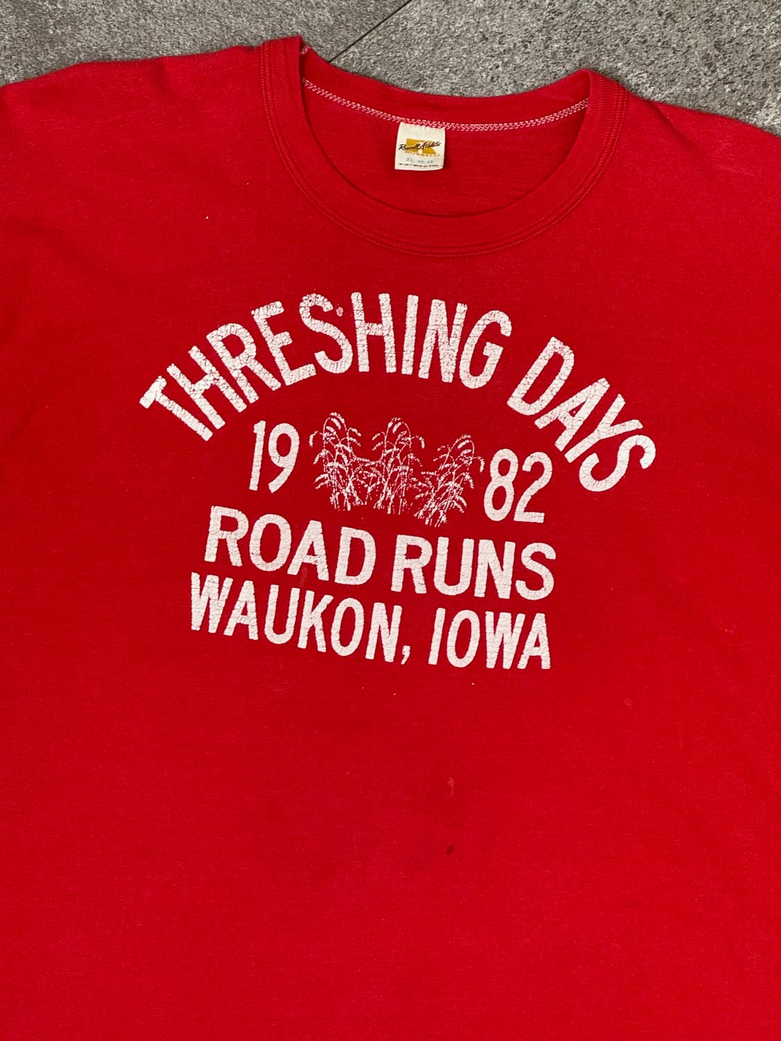 80s 러셀 Road Runs usa 티셔츠/T195 상품이미지2