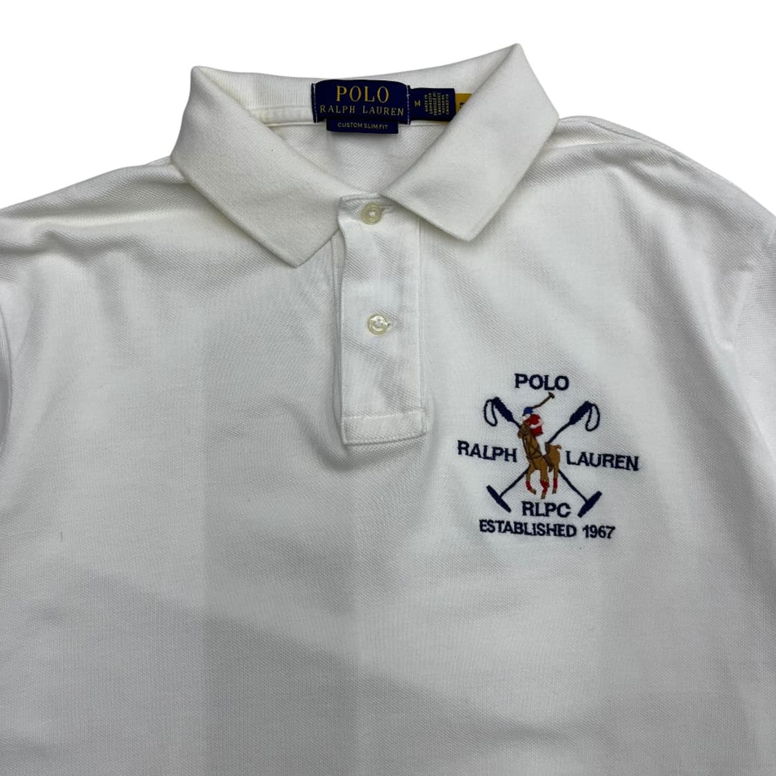 폴로 랄프로렌 미들 옥스포드 카라 반팔셔츠 M 상품이미지4