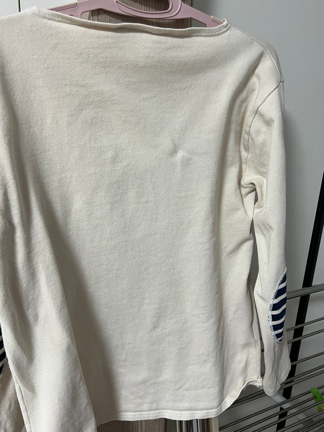 세인트 제임스 엘보우 패치 티셔츠 M 상품이미지1