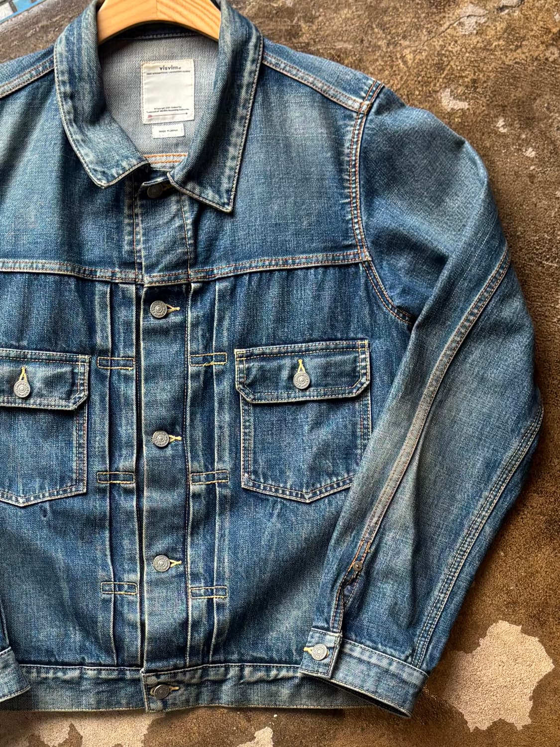 Visvim Social Sculpture 101 Denim Jacket 상품이미지3