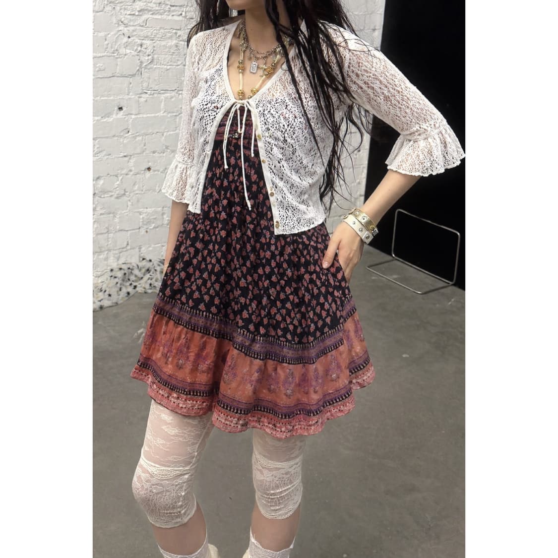 모리걸 원피스 + 가디건 코디 set🍓🌿 상품이미지2