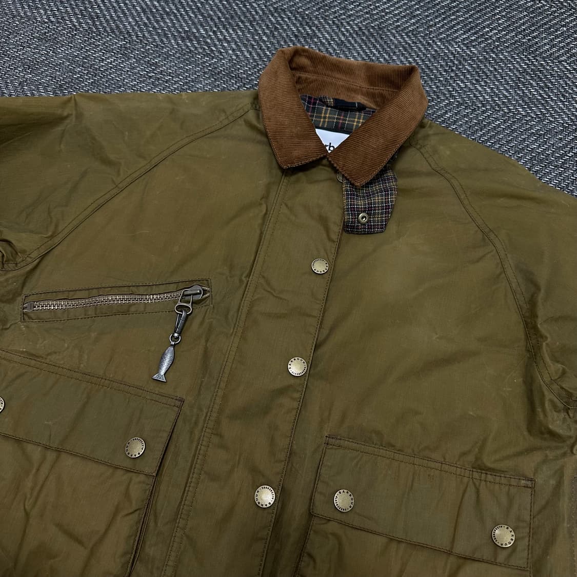 바버 by 알렉사청 라이트웨이트 왁스자켓 상품이미지5