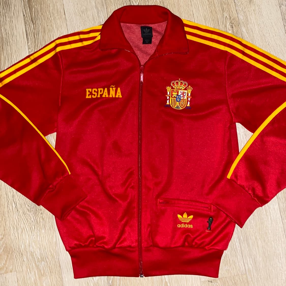 아디다스 06-08 스페인 월드컵 트랙탑 져지 M 상품이미지1
