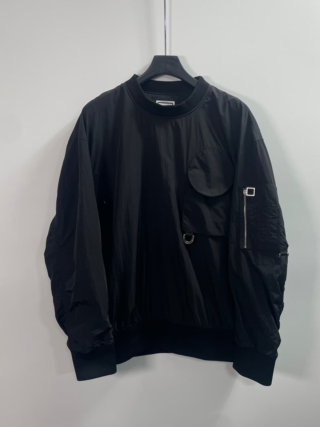 우영미 빅로고 나일론 바람막이 맨투맨 (on.715)    상품이미지1