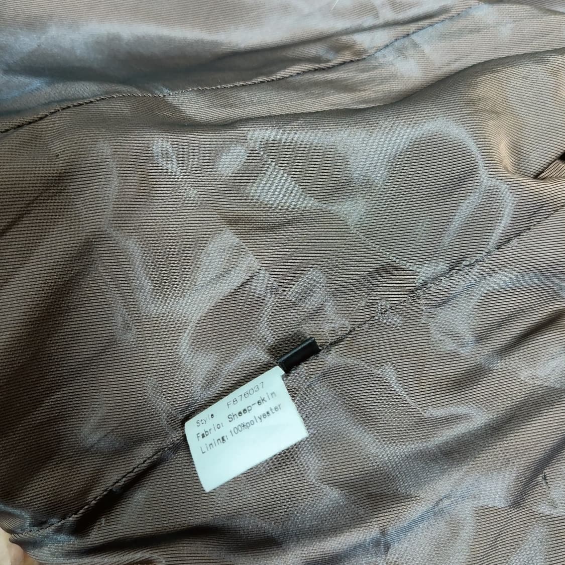 빈티지 초코닛 모카 토스카나 양털 양가죽자켓 후드집업 상품이미지6