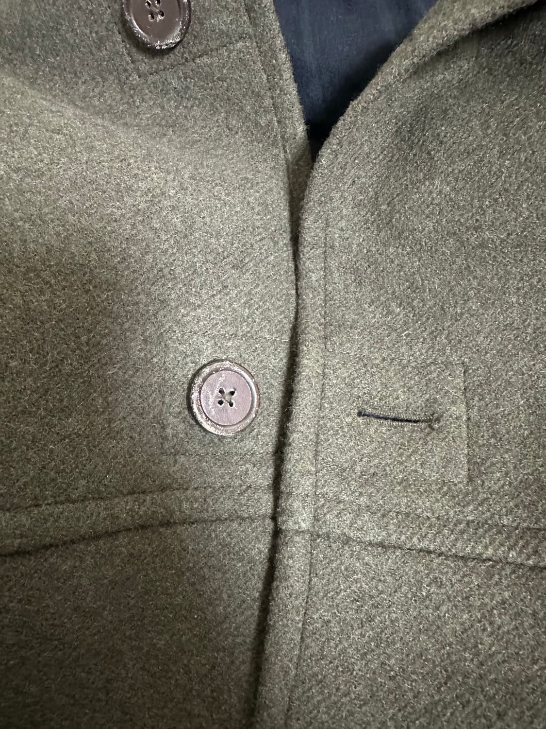 아워레가시 후드 더플 코트 48사이즈 판매 상품이미지5