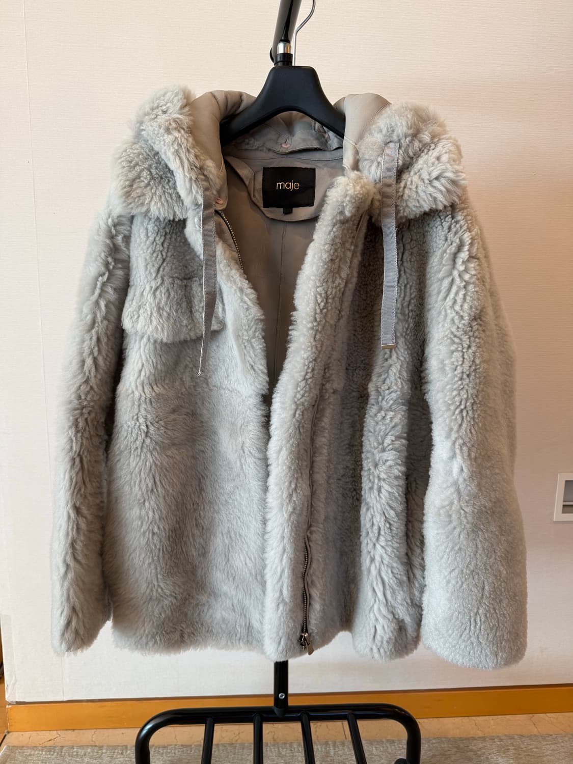 Maje 마쥬 양털 여성무스탕 상품이미지1