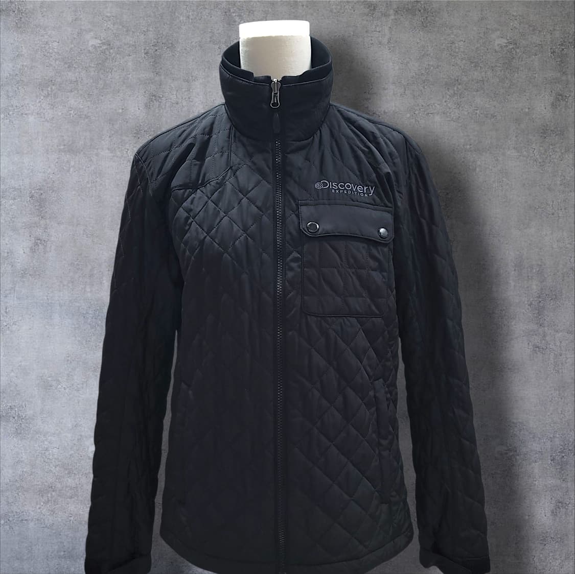 [95] 디스커버리 익스페디션 블랙 퀼팅 블루종 자켓 상품이미지3