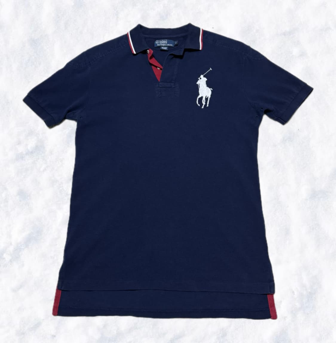 폴로 랄프로렌 빅포니 네이비 반팔 상품이미지1