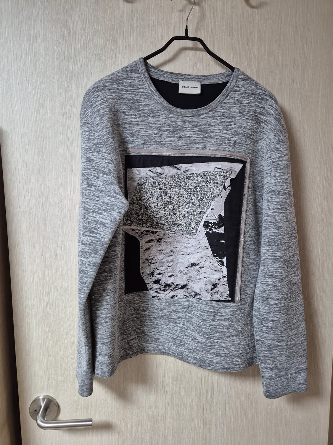 솔리드옴므 프린팅 맨투맨 티셔츠 52 상품이미지1