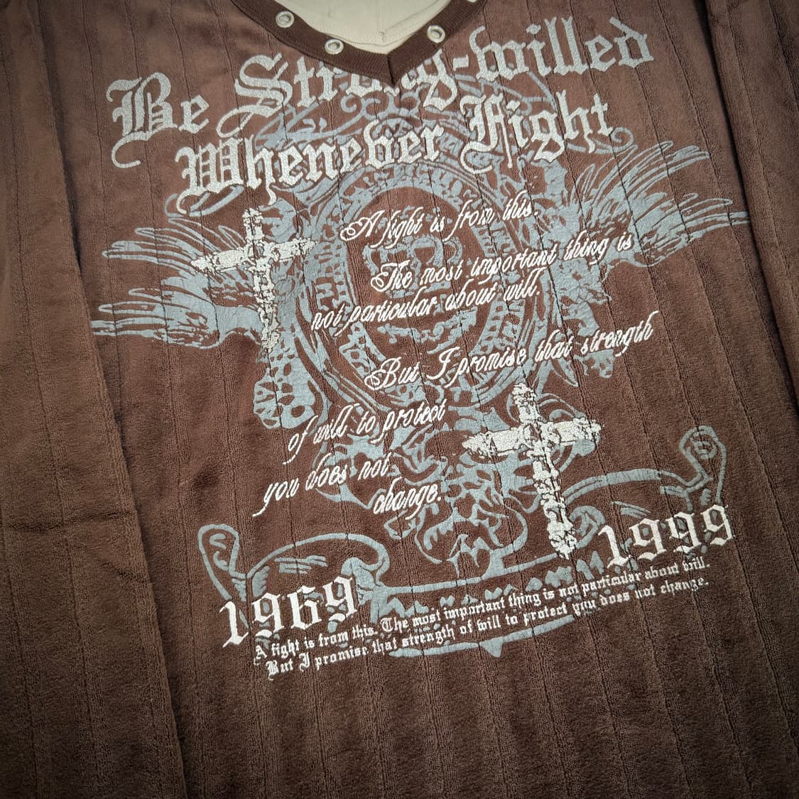 Y2k velvet long sleeve 상품이미지3