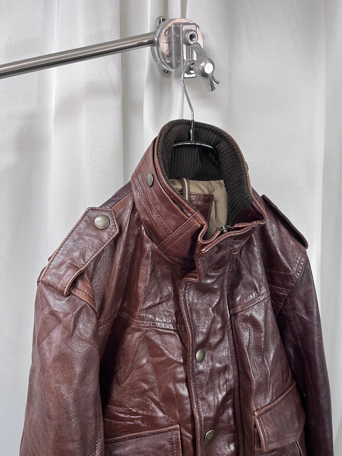 KENT&CURWEN A-2 leather 상품이미지2