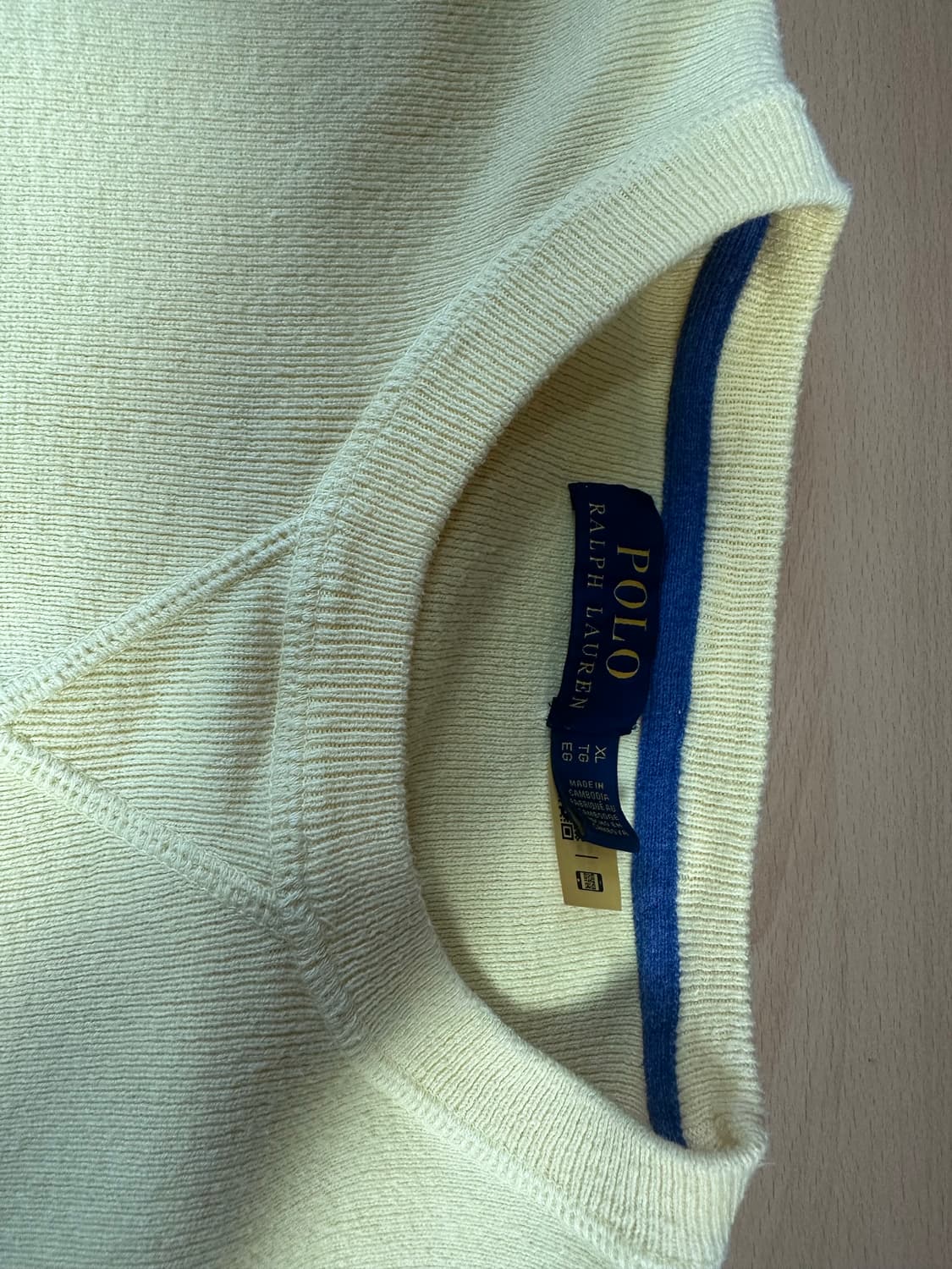 폴로 랄프로렌 옐로우 니트 상품이미지6