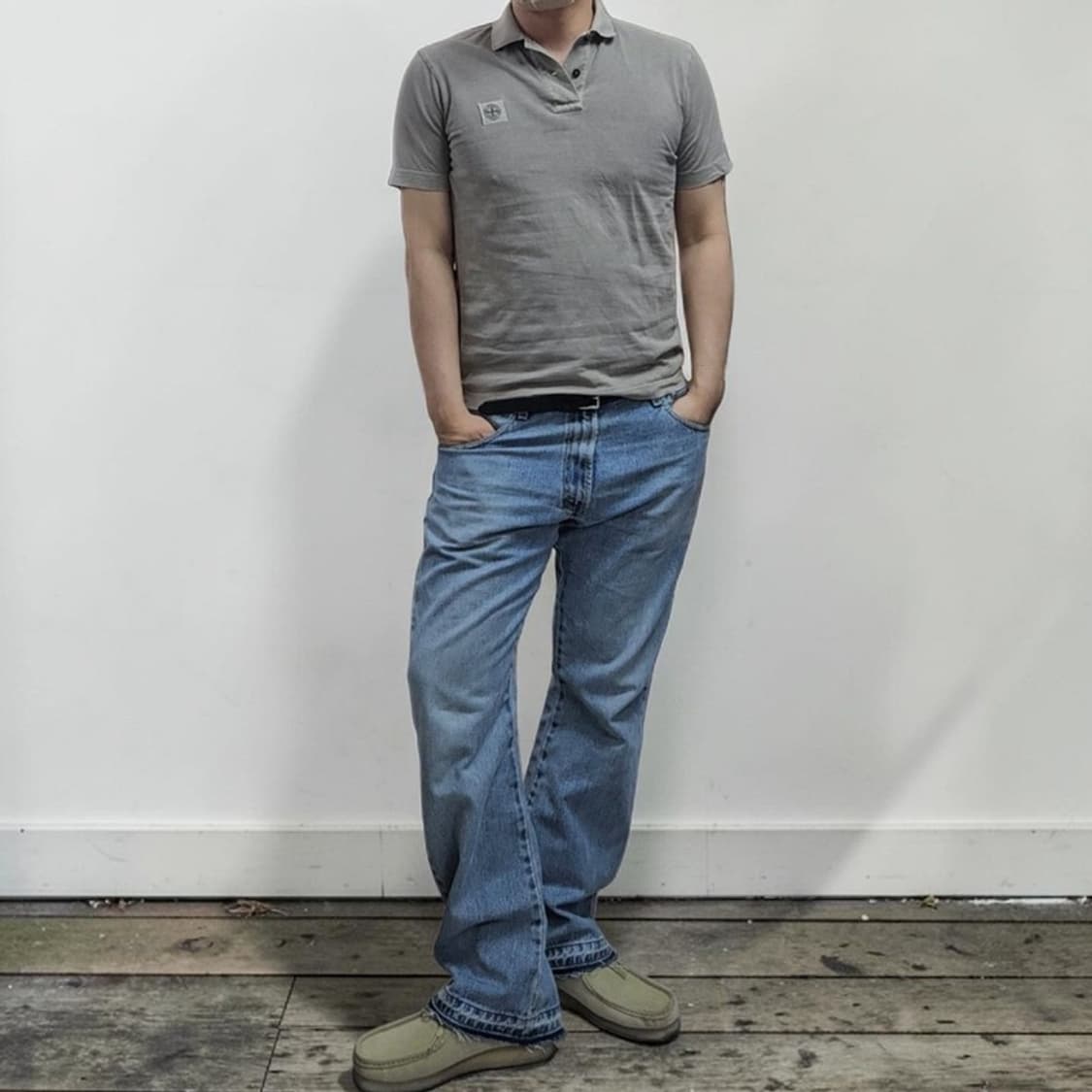 스톤아일랜드 반팔 카라티 95 M280 상품이미지1