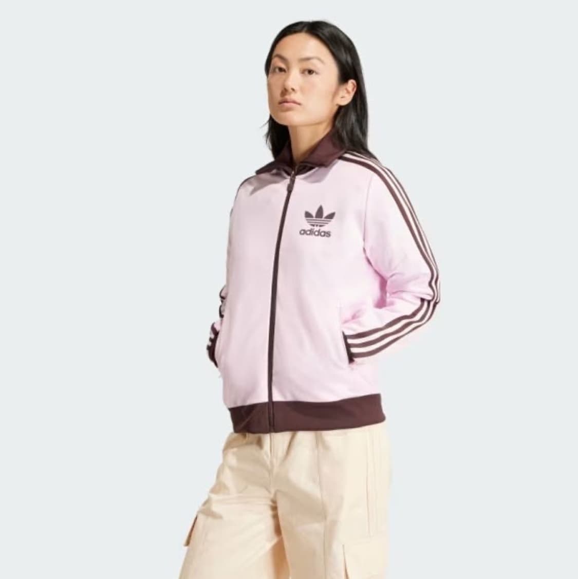 아디다스 베켄바우어 핑크 트랙탑 xs 상품이미지1