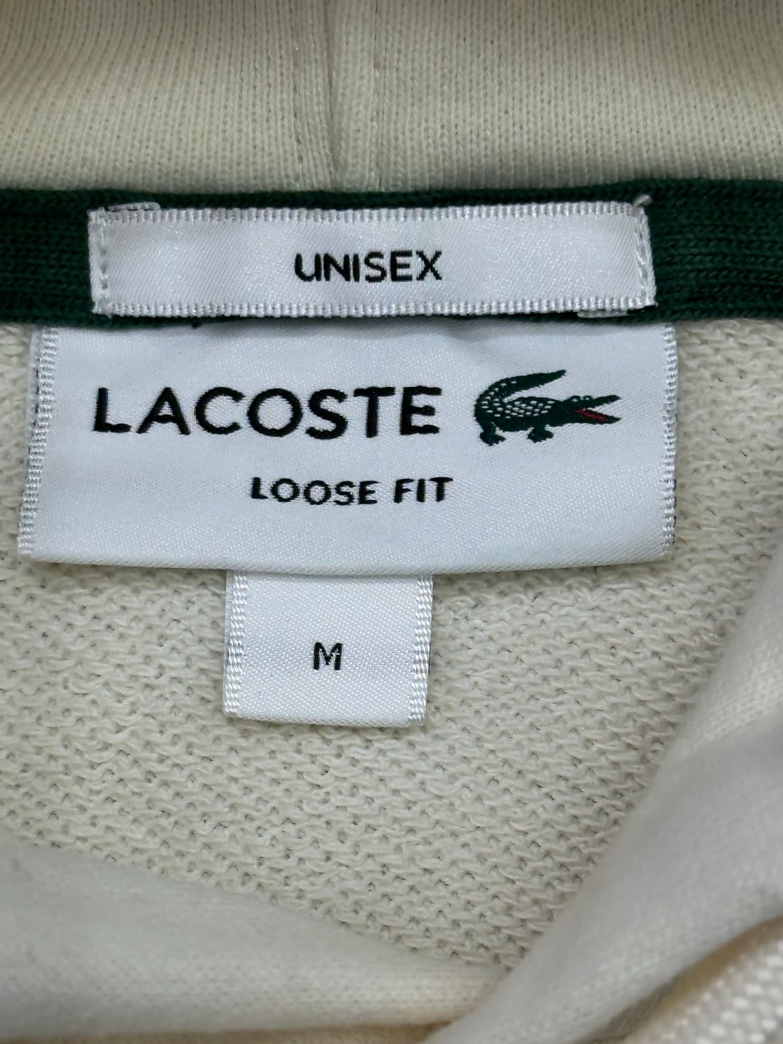 라코스테 루즈핏 후드티 M 상품이미지4