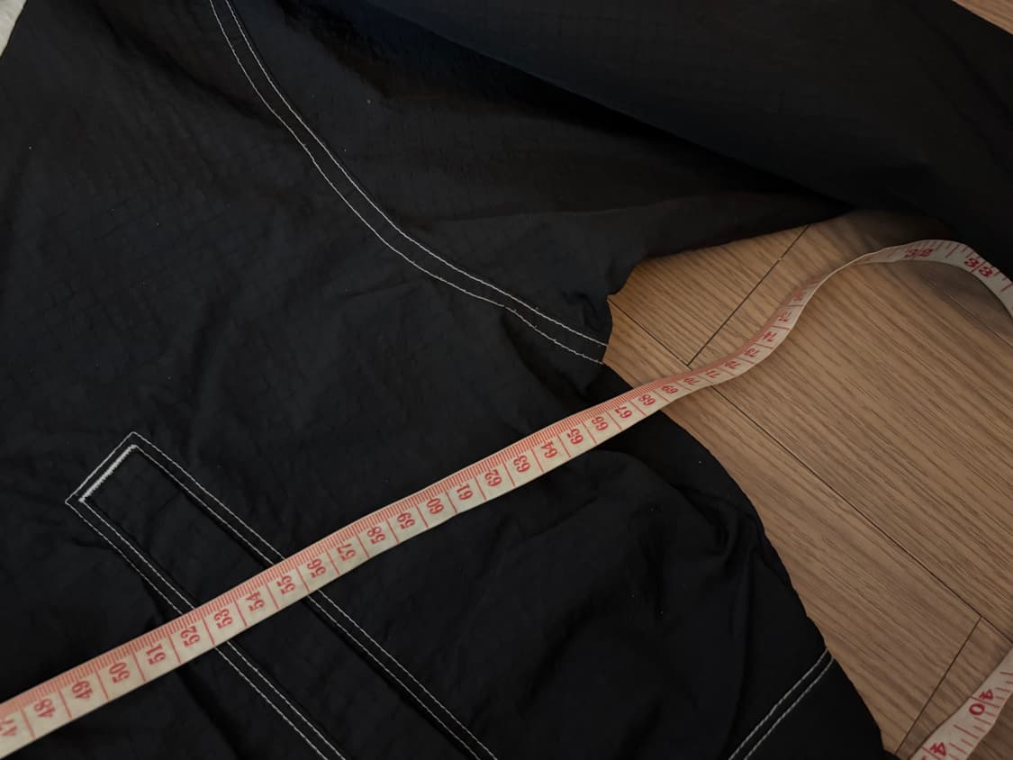 새상품급 나이키 오버핏 바람막이 조거팬츠 반바지 풀세트 여성m 상품이미지3