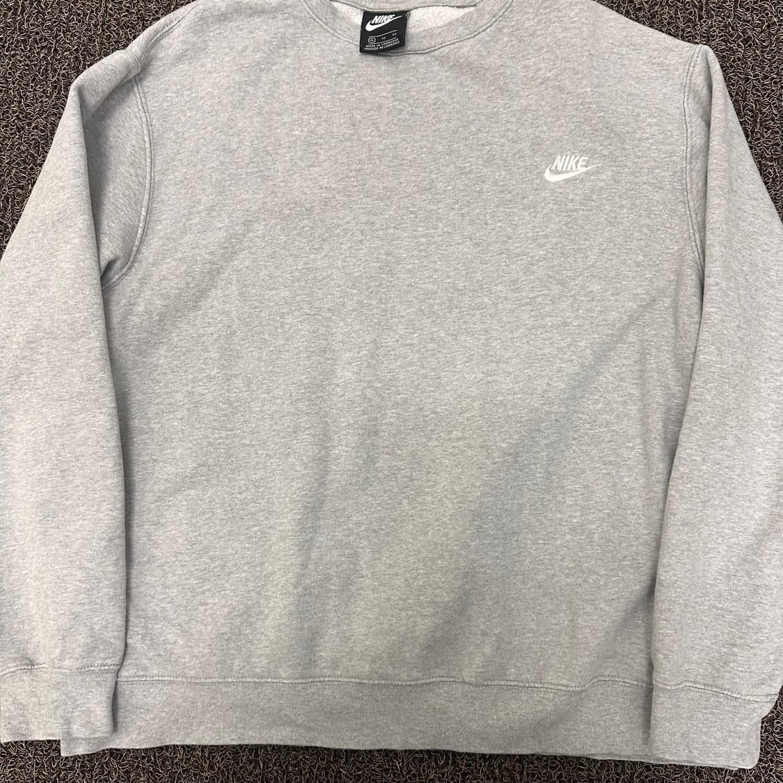 NIKE 나이키 기모 맨투맨 그레이 XL 상품이미지4