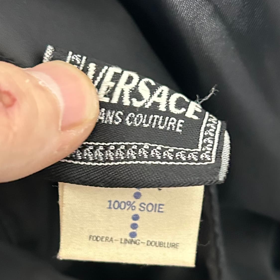 베르사체 진스 꾸뛰르 리버시블 레오파드 봄버 자켓 상품이미지9