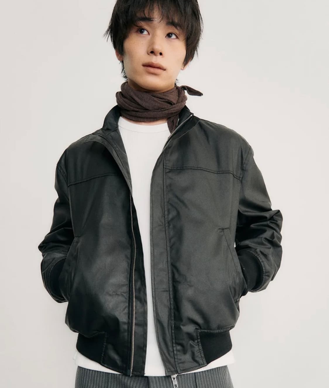 런디 어반 크롭 왁스자켓 3사이즈 상품이미지3