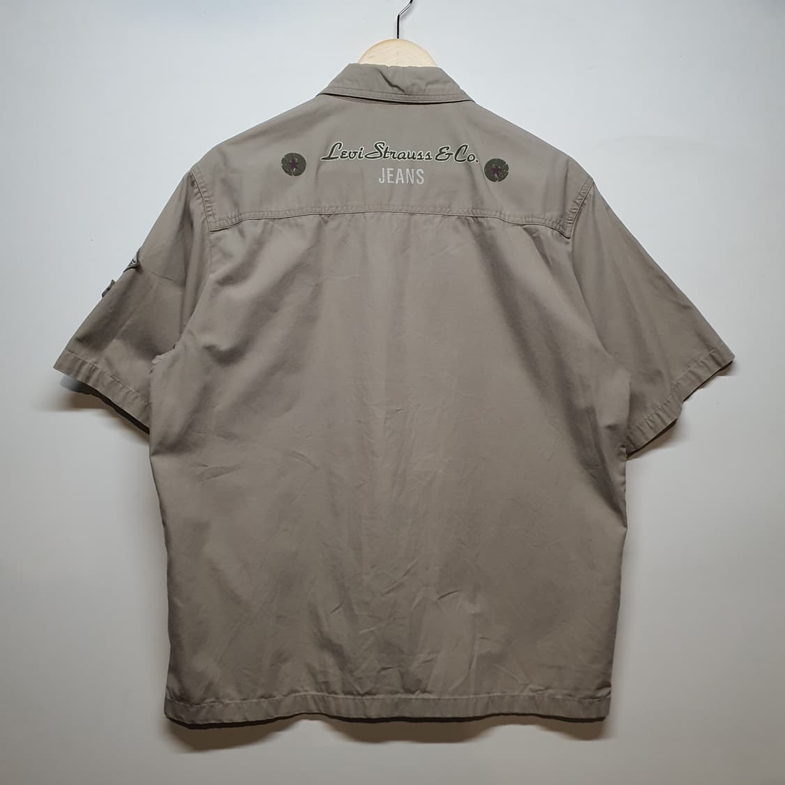 리바이스 반팔 집업 셔츠 상품이미지3