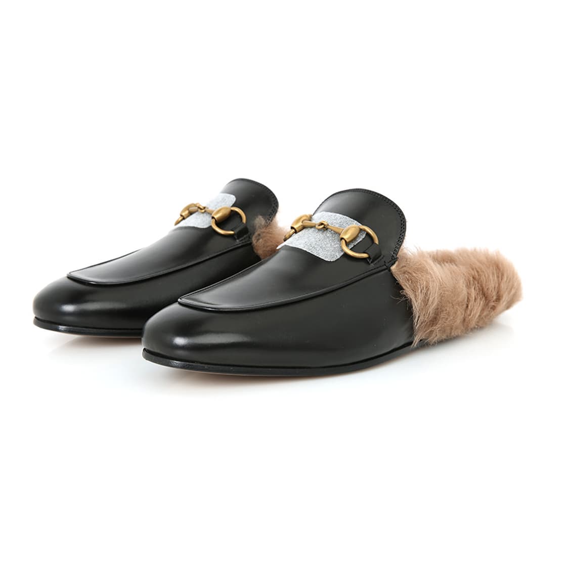 구찌 프린스타운 홀스빗 블로퍼 FUR 퍼뮬 베티스 구두 397647 상품이미지3