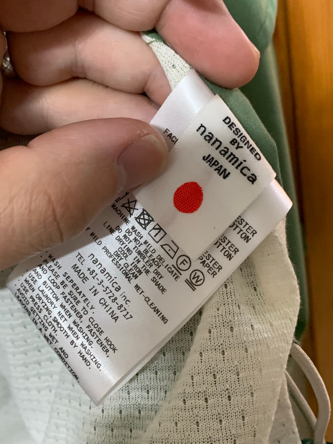 나나미카 멀티포켓 베스트 그린 상품이미지4