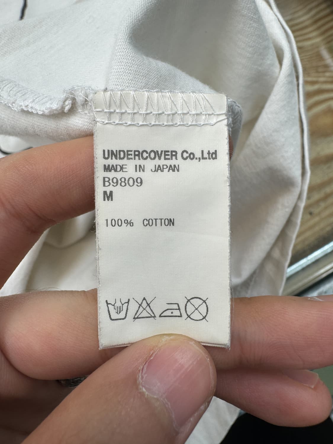 언더커버 베어 프린티드 티셔츠 상품이미지6