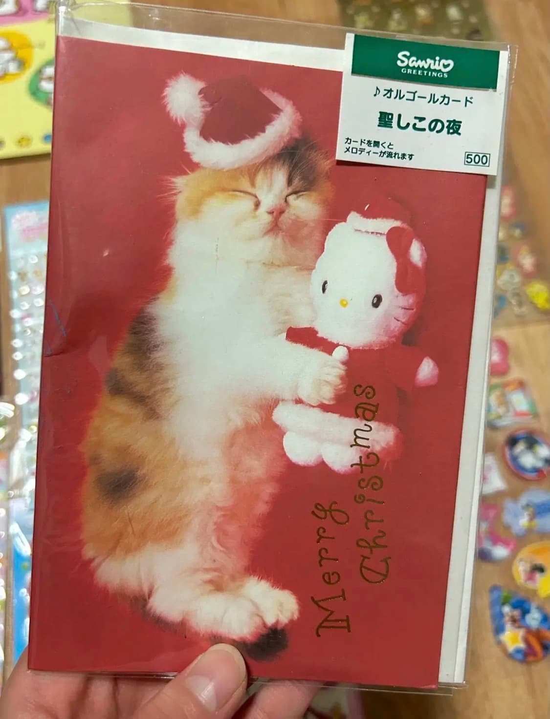 일본,한국 고전문구 처분(산리오,쿠리링,키티,헤이세이) 노트 카드 스티커 상품이미지6