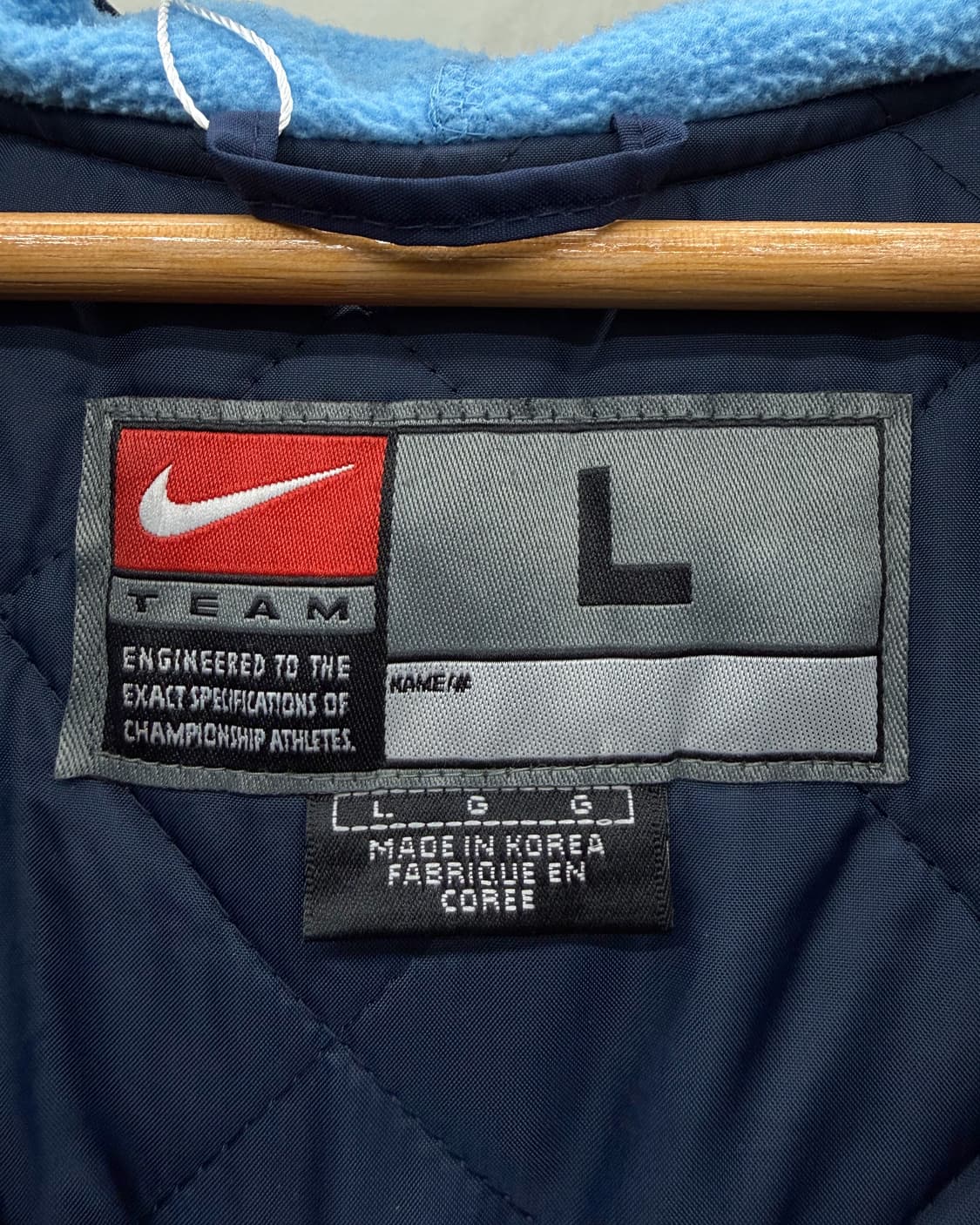 나이키 00s NFL Titans 후디 봄버 자켓 상품이미지8