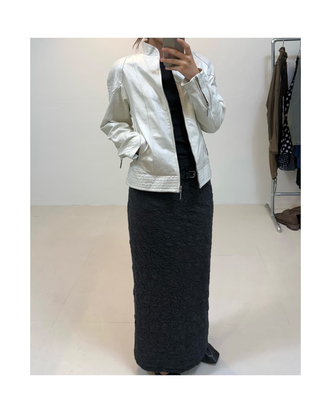 Osca piel 리얼레더 자켓 상품이미지1