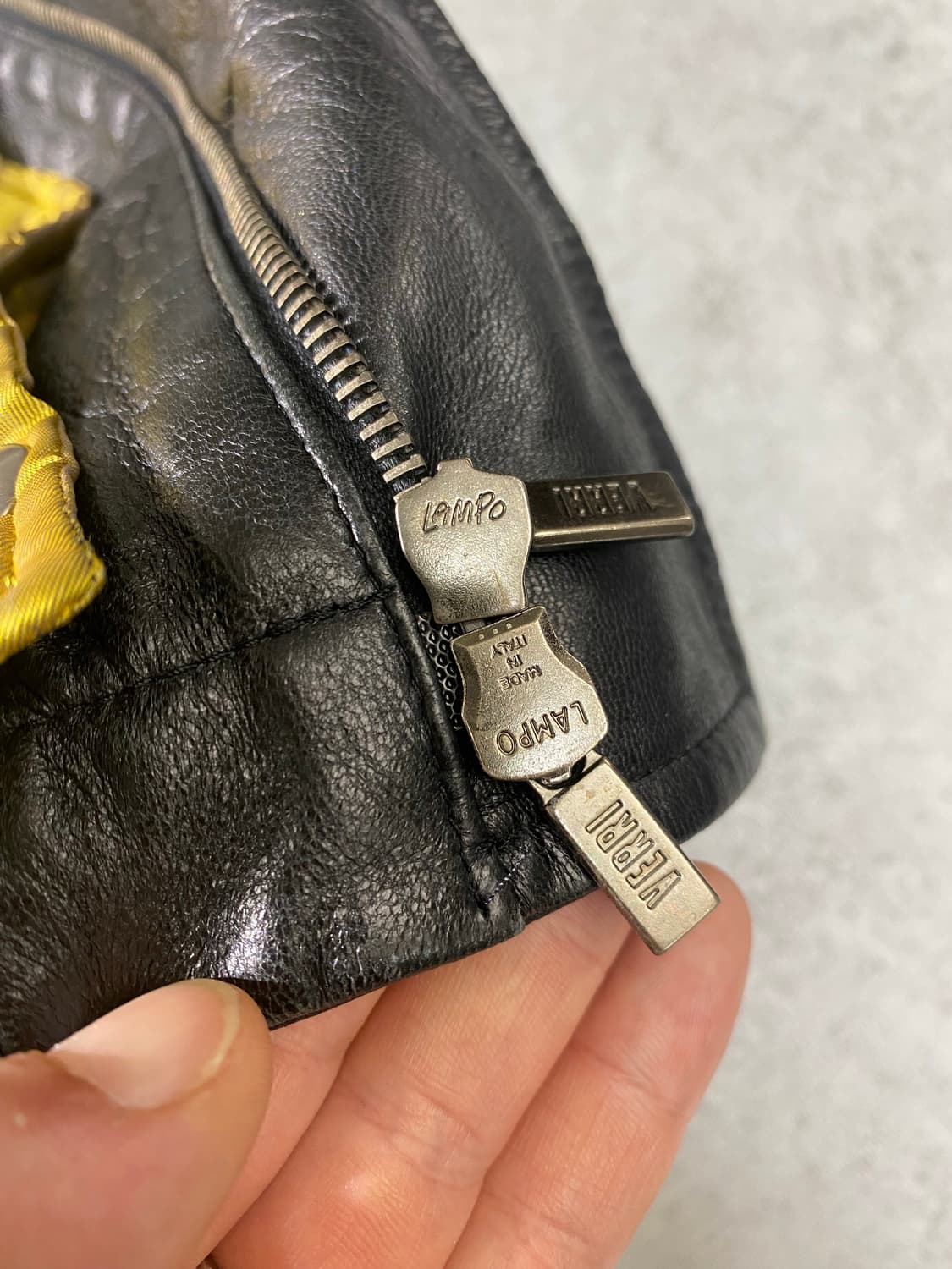 [54] VERRI 이태리 메이드 램스킨 레더 코트 상품이미지7